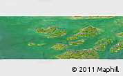 Satellite Panoramic Map of Caravela (Uno)