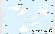 Classic Style Simple Map of Caravela (Uno)