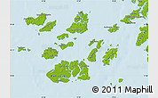 Physical Map of Bolama