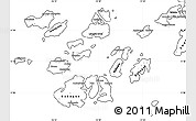 Blank Simple Map of Bolama