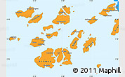 Political Simple Map of Bolama