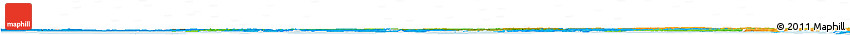 Satellite Horizon Map of Canghungo, political outside