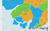 Political Map of Canghungo