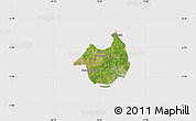Satellite Map of Canghungo, cropped outside