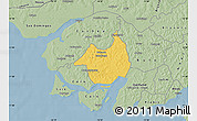 Savanna Style Map of Canghungo