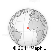 Outline Map of Canghungo
