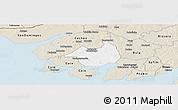 Classic Style Panoramic Map of Canghungo