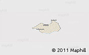 Shaded Relief Panoramic Map of Canghungo, cropped outside