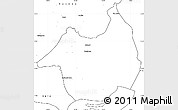 Blank Simple Map of Canghungo