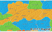 Political 3D Map of Farim