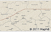Shaded Relief 3D Map of Farim
