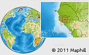 Physical Location Map of Farim