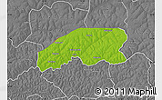 Physical Map of Farim, desaturated