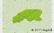 Physical Map of Farim, lighten