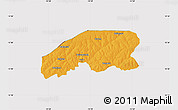 Political Map of Farim, cropped outside