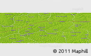 Physical Panoramic Map of Farim