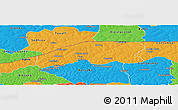 Political Panoramic Map of Farim