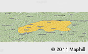 Savanna Style Panoramic Map of Farim