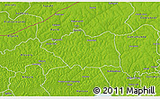 Physical 3D Map of Mansaba