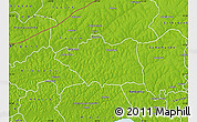 Physical Map of Mansaba