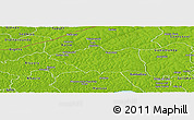 Physical Panoramic Map of Mansaba
