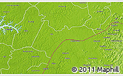 Physical 3D Map of Quebo