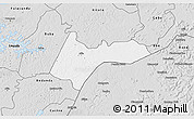 Silver Style 3D Map of Quebo
