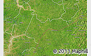 Satellite Map of Quebo