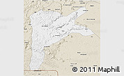 Classic Style 3D Map of Dabola