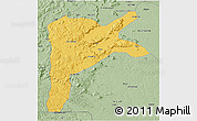 Savanna Style 3D Map of Dabola