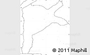 Blank Simple Map of Dabola, no labels