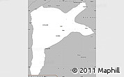 Gray Simple Map of Dabola