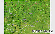 Satellite 3D Map of Dinguiraye