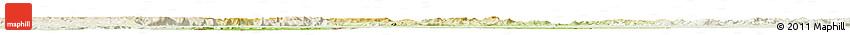 Physical Horizon Map of Dinguiraye, lighten