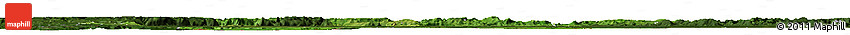 Satellite Horizon Map of Dinguiraye, darken