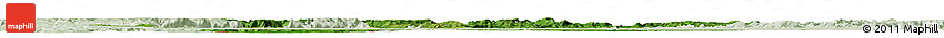 Satellite Horizon Map of Dinguiraye, lighten