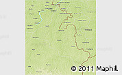 Physical 3D Map of Mandiana