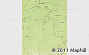 Physical Map of Mandiana