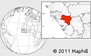 Blank Location Map of Labe