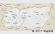 Classic Style 3D Map of Mali