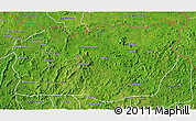 Satellite 3D Map of Mali