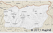Classic Style Map of Mali