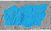Political Map of Mali, desaturated