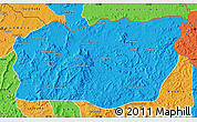 Political Map of Mali