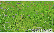 Satellite Map of Mali