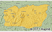 Savanna Style Map of Mali