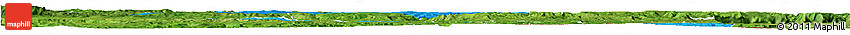 Political Horizon Map of Touge, satellite outside