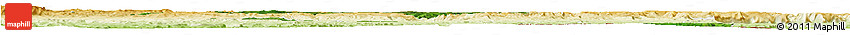 Satellite Horizon Map of Touge, physical outside