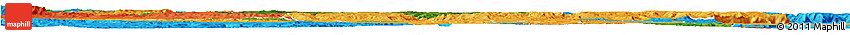 Satellite Horizon Map of Touge, political outside