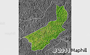 Satellite Map of Touge, desaturated